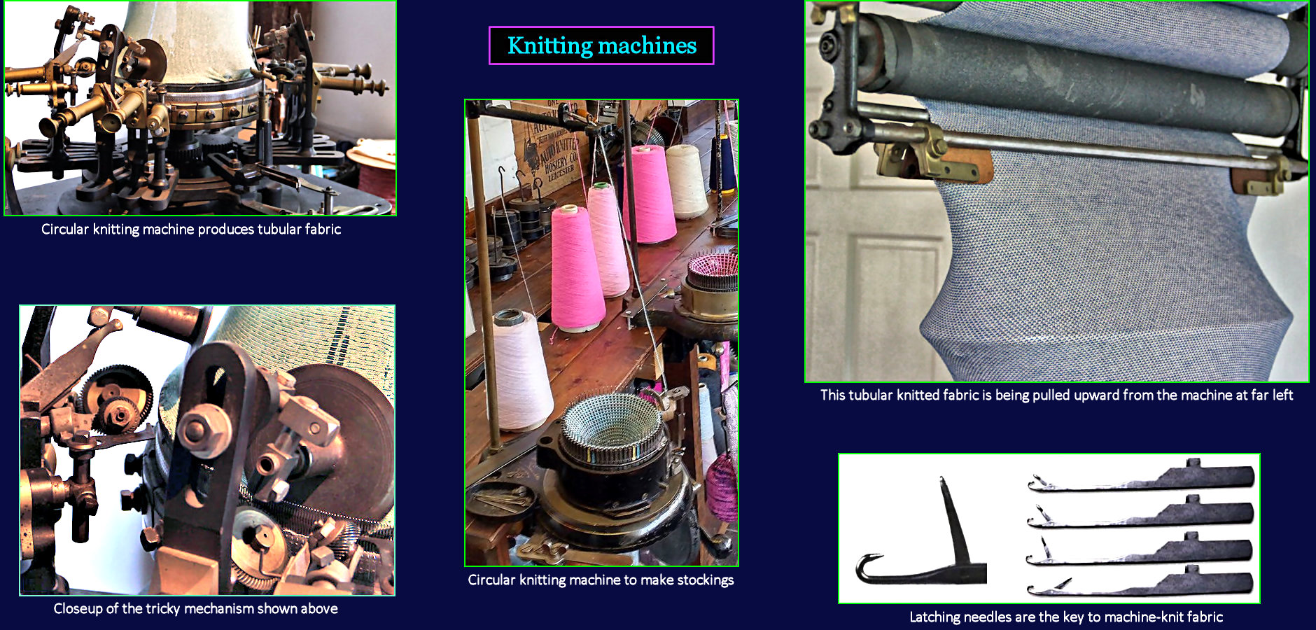 Knitting Machines, 1890